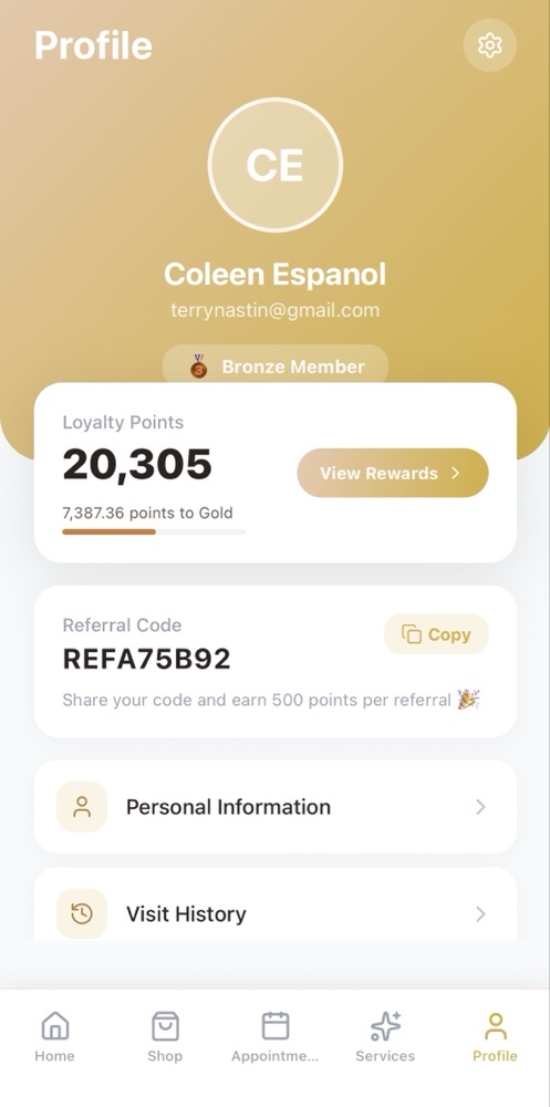 VellumShell mobile appointments